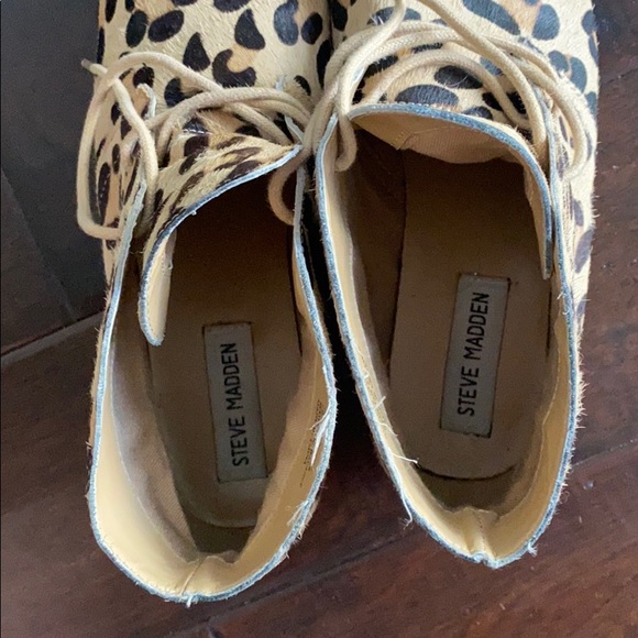 Steve Madden animal print boot - Picture 3 of 5